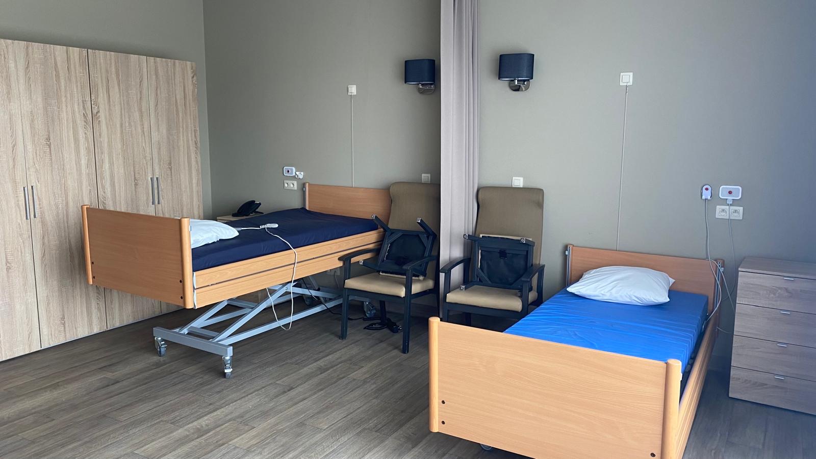 Voorbeeldkamer Ter Lokeren met zorginfrastructuur