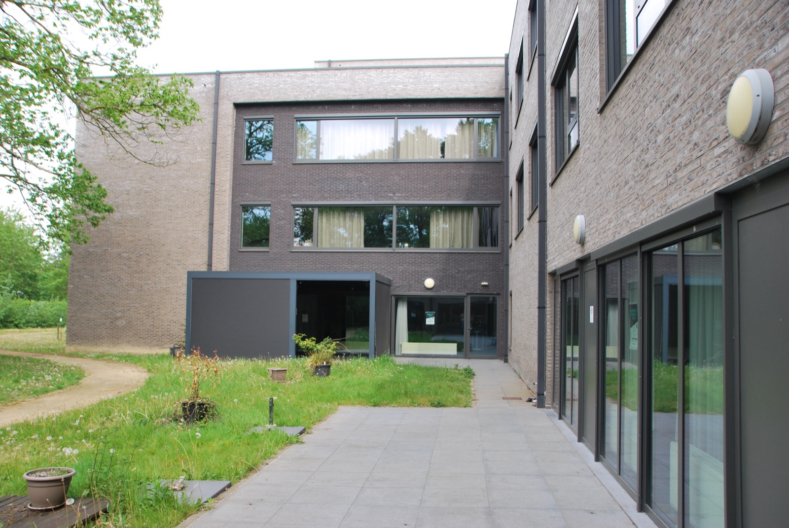 Binnenpatio van Ter Lokeren